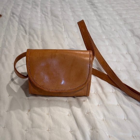 Handbags - Chic Tan Leather Mini Bag (8)